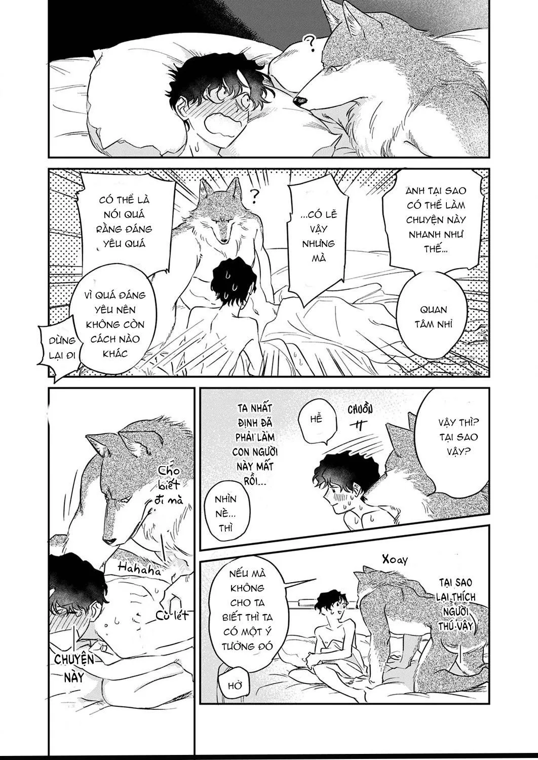 YÊU ĐƯƠNG CÙNG CHÀNG SÓI Chapter 4 Trang 24