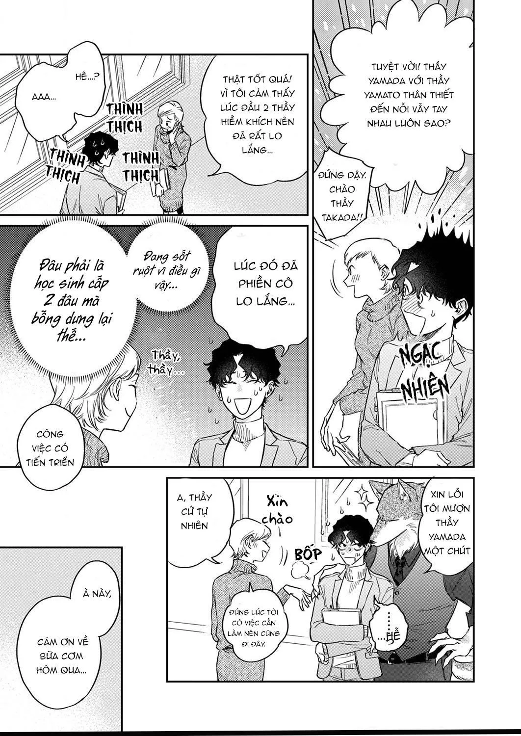 YÊU ĐƯƠNG CÙNG CHÀNG SÓI Chapter 5 Trang 7