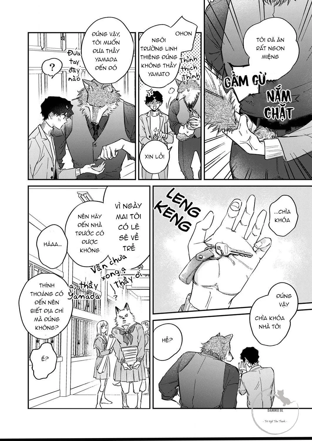 YÊU ĐƯƠNG CÙNG CHÀNG SÓI Chapter 5 Trang 8