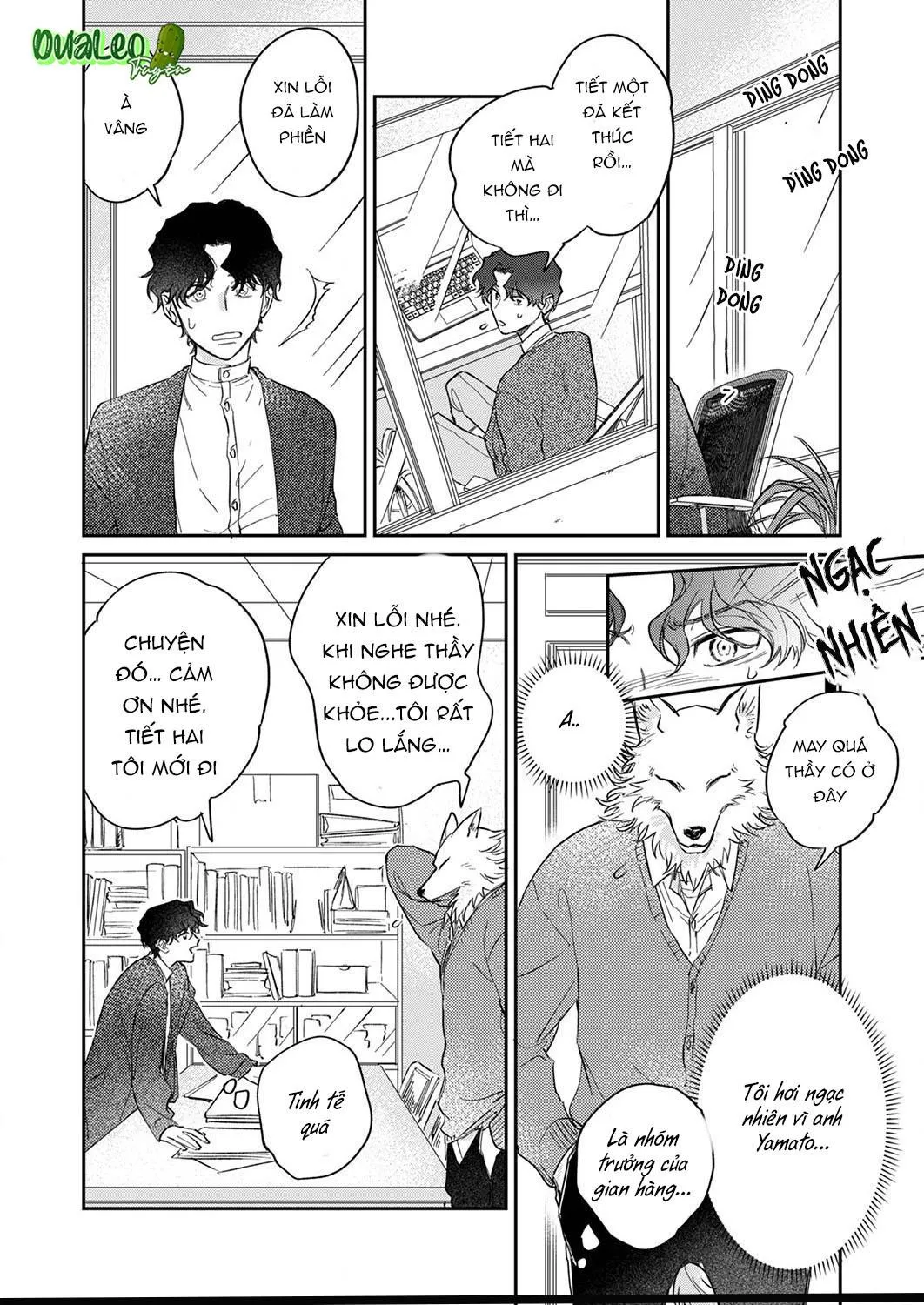 YÊU ĐƯƠNG CÙNG CHÀNG SÓI Chapter 5 Trang 26