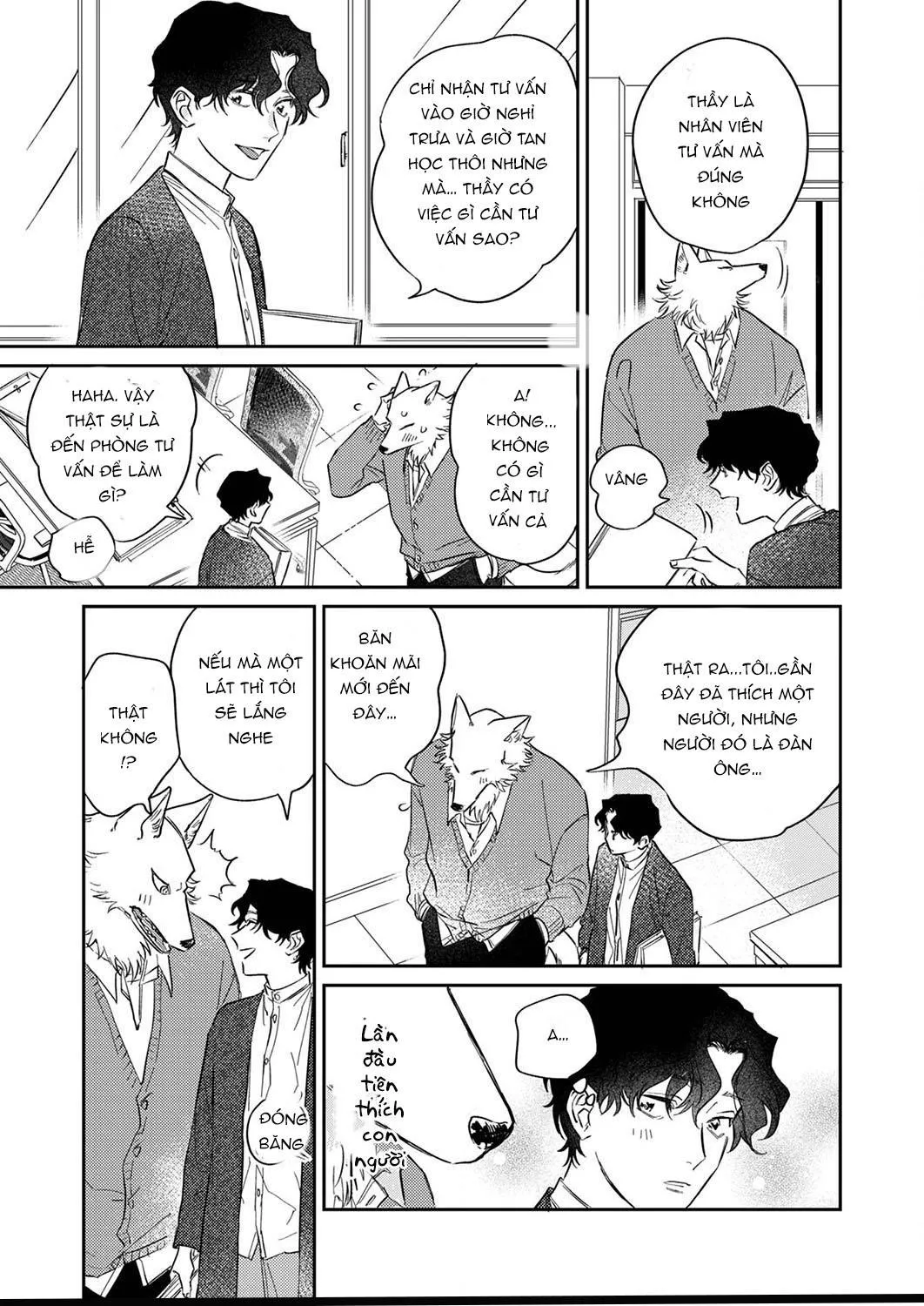 YÊU ĐƯƠNG CÙNG CHÀNG SÓI Chapter 5 Trang 27