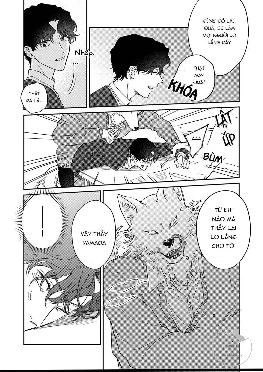 YÊU ĐƯƠNG CÙNG CHÀNG SÓI Chapter 5 Trang 28