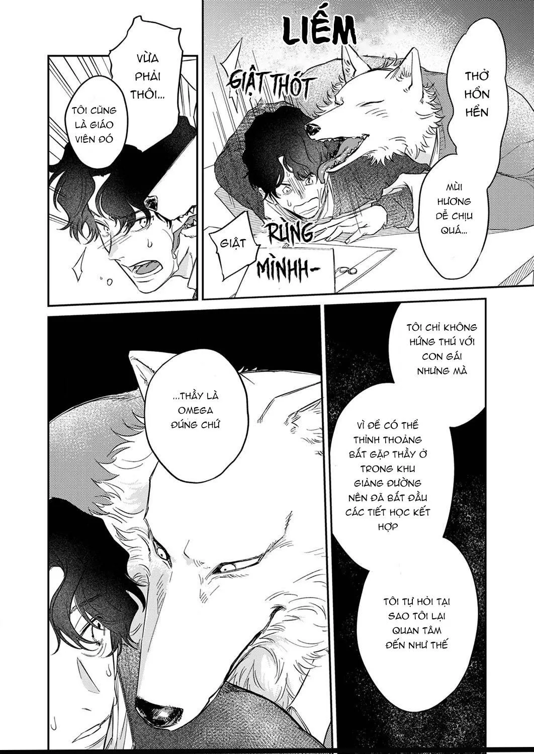 YÊU ĐƯƠNG CÙNG CHÀNG SÓI Chapter 6 Trang 7