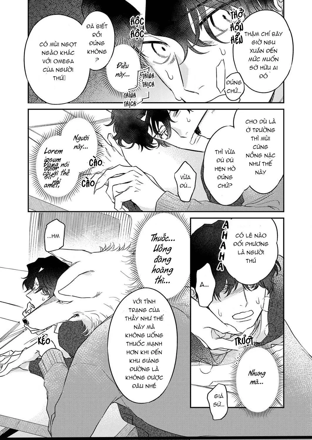 YÊU ĐƯƠNG CÙNG CHÀNG SÓI Chapter 6 Trang 8