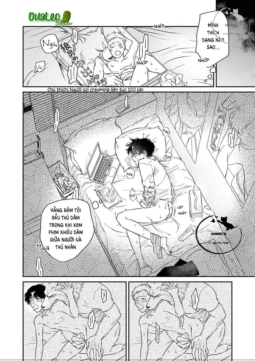 YÊU ĐƯƠNG CÙNG CHÀNG SÓI Chapter 1 Trang 8