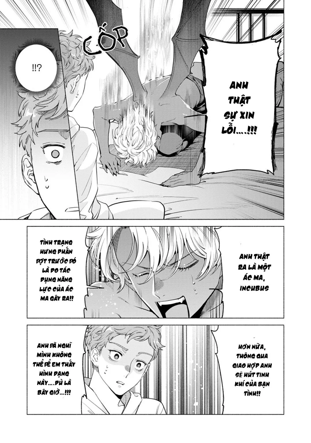 YÊU ĐƯƠNG CÙNG TÊN INCUBUS CÒN TRINH Chapter 3 Trang 33