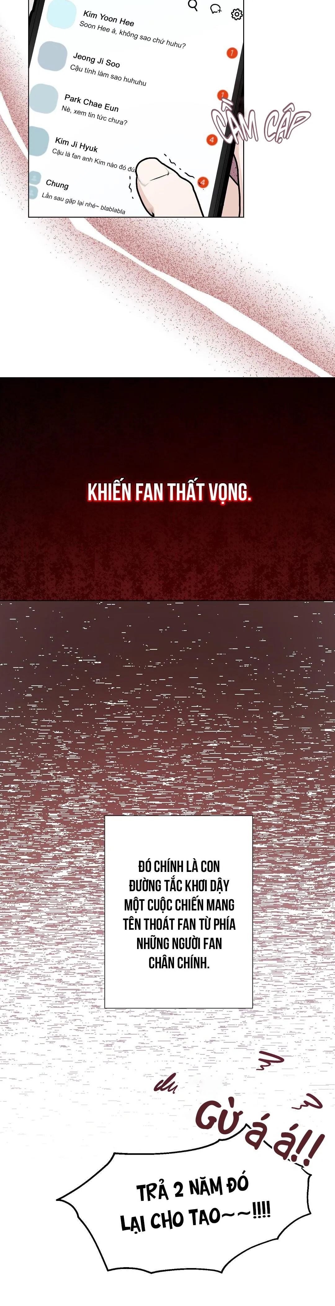 Yêu fan đừng yêu tôi Chapter 5 Trang 4