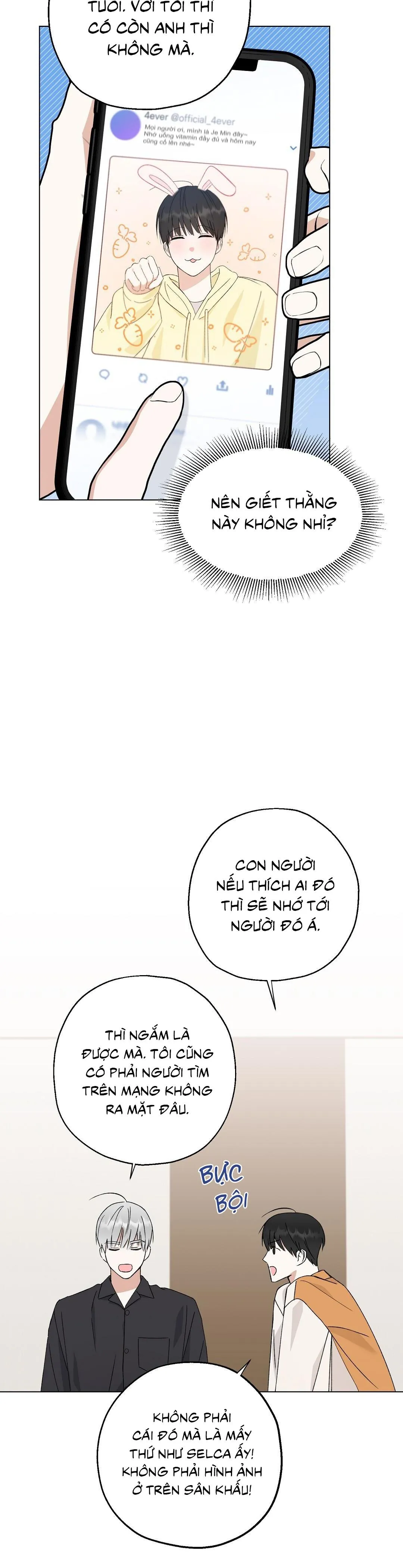 Yêu fan đừng yêu tôi Chapter 5 Trang 22