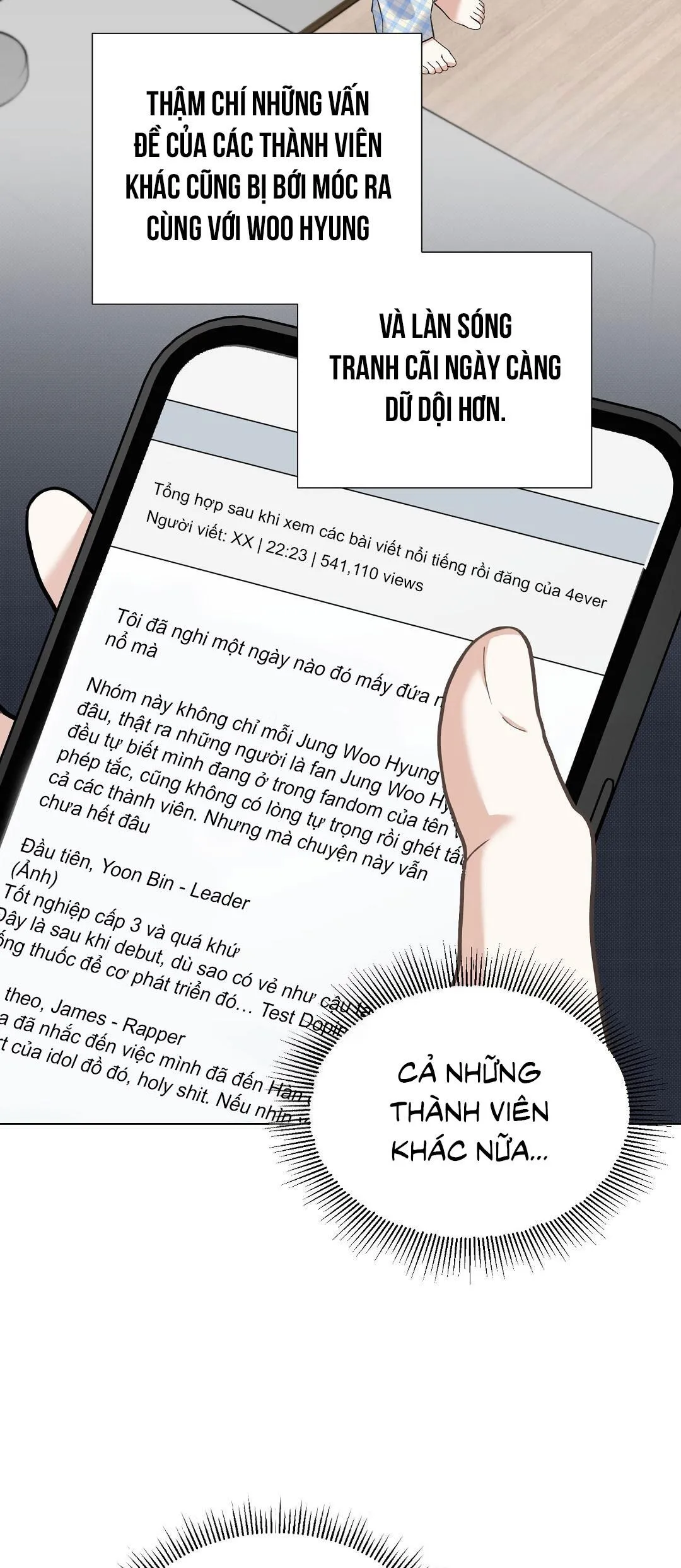 Yêu fan đừng yêu tôi Chapter 18 Trang 21