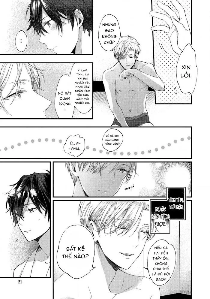 Yêu Là Phải Nói Như Đói Thì Phải Ăn Chapter 1 Trang 19