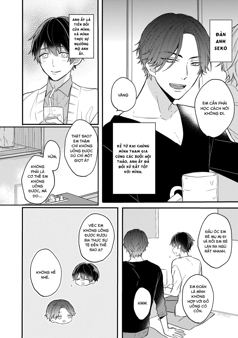 Yuzuki không thể nói không Chapter 1 Trang 5