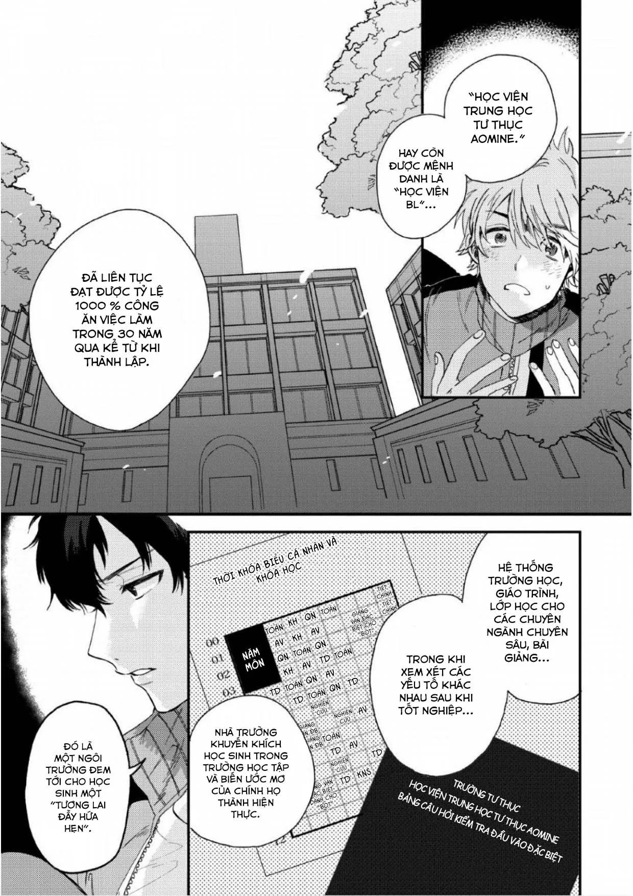 Zen'in Kiritsu! Shiritsu BL Gakuen Koutou Gakkou Chapter 2 Trang 9