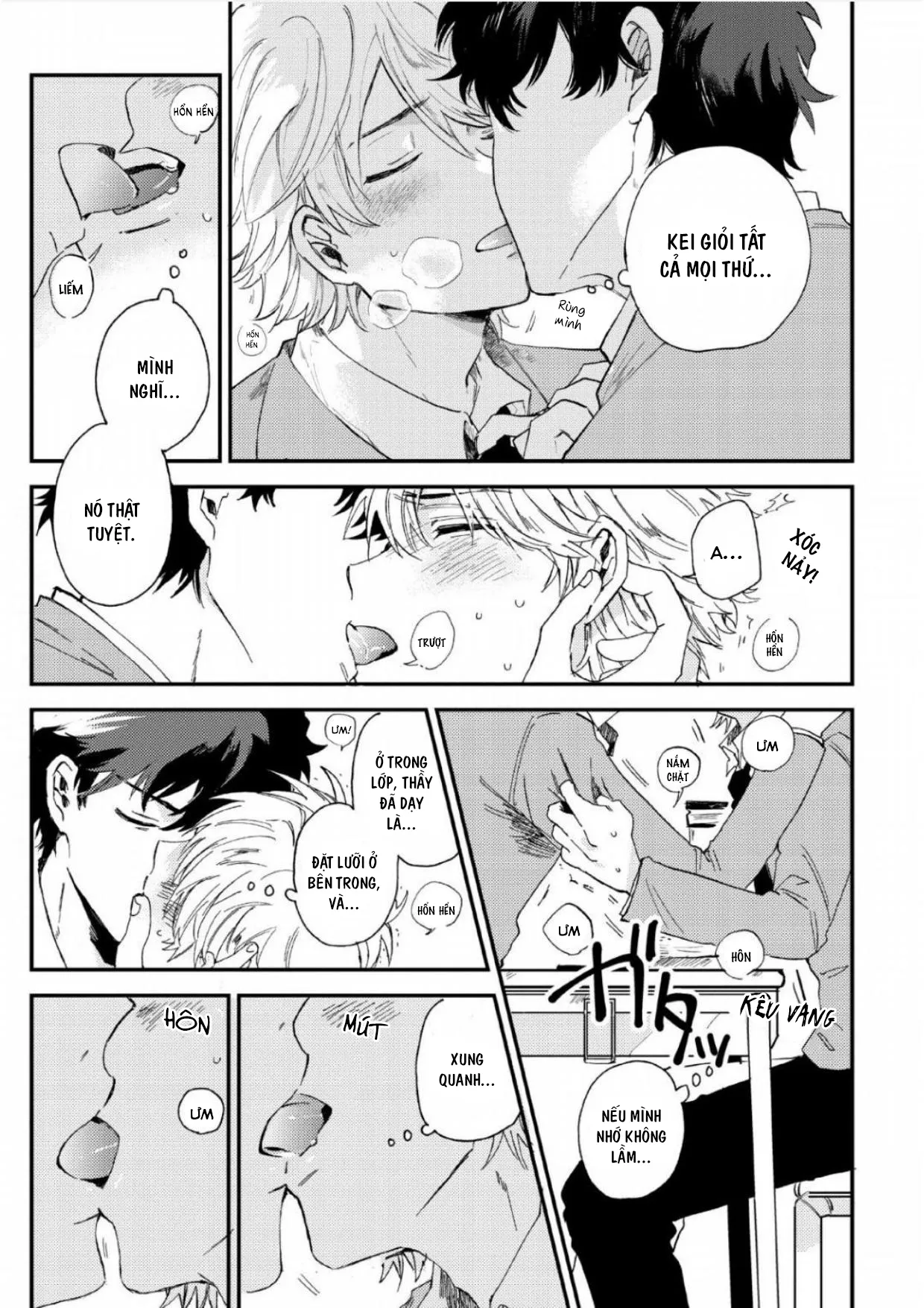 Zen'in Kiritsu! Shiritsu BL Gakuen Koutou Gakkou Chapter 3 Trang 9