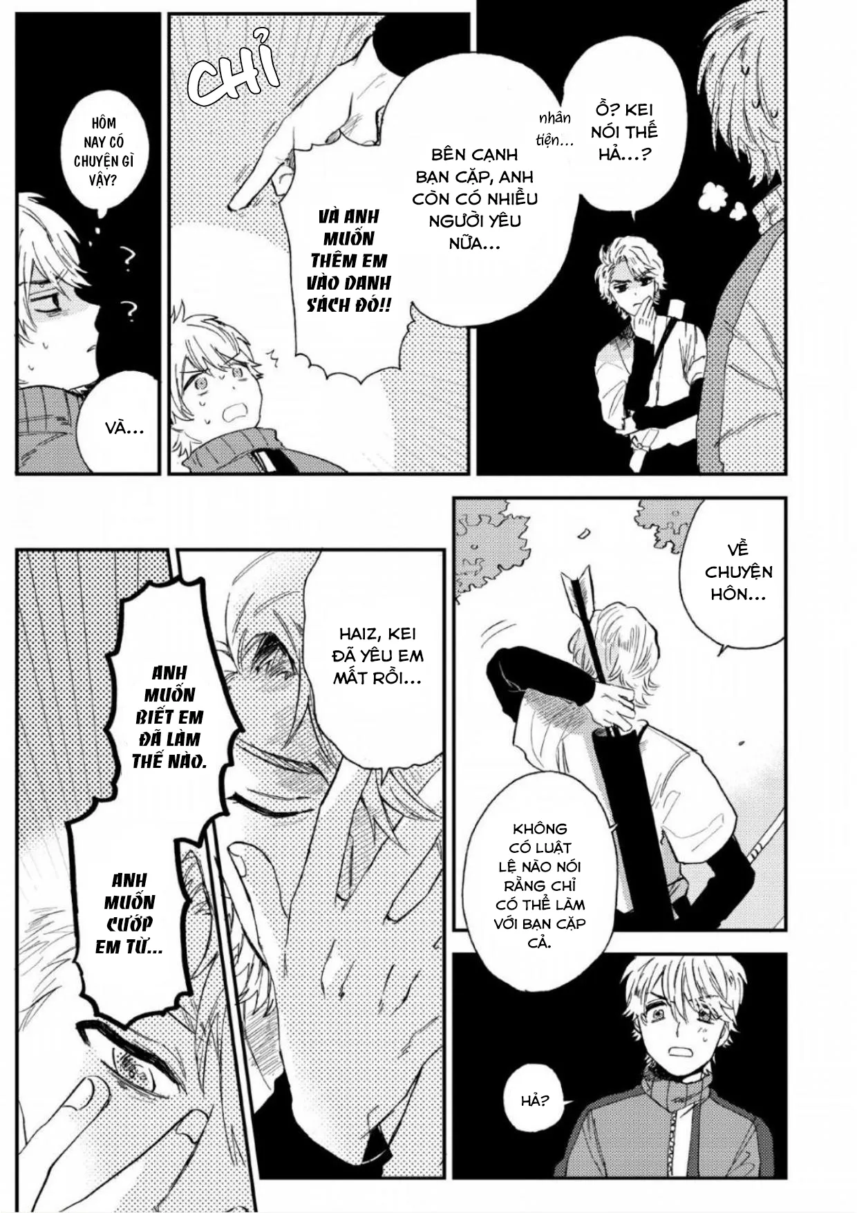 Zen'in Kiritsu! Shiritsu BL Gakuen Koutou Gakkou Chapter 3 Trang 29