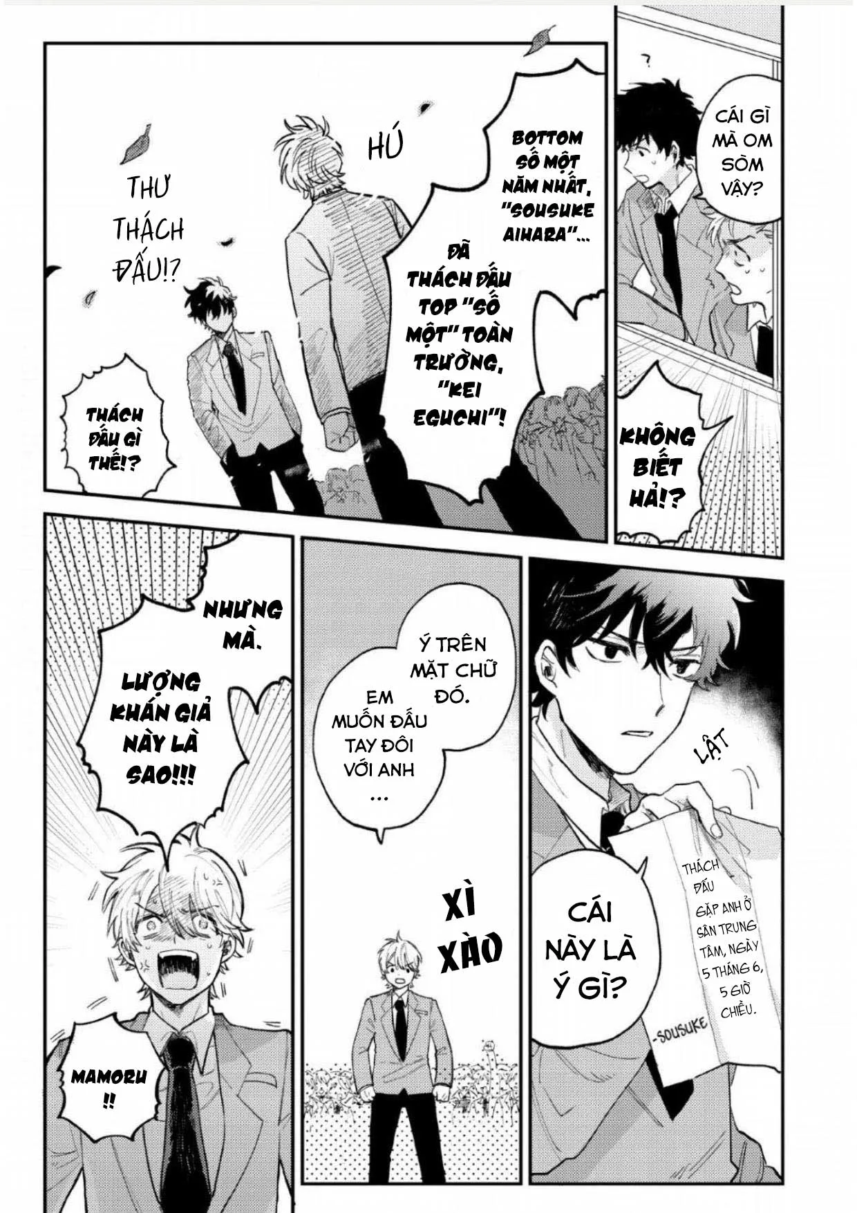 Zen'in Kiritsu! Shiritsu BL Gakuen Koutou Gakkou Chapter 5 Trang 10