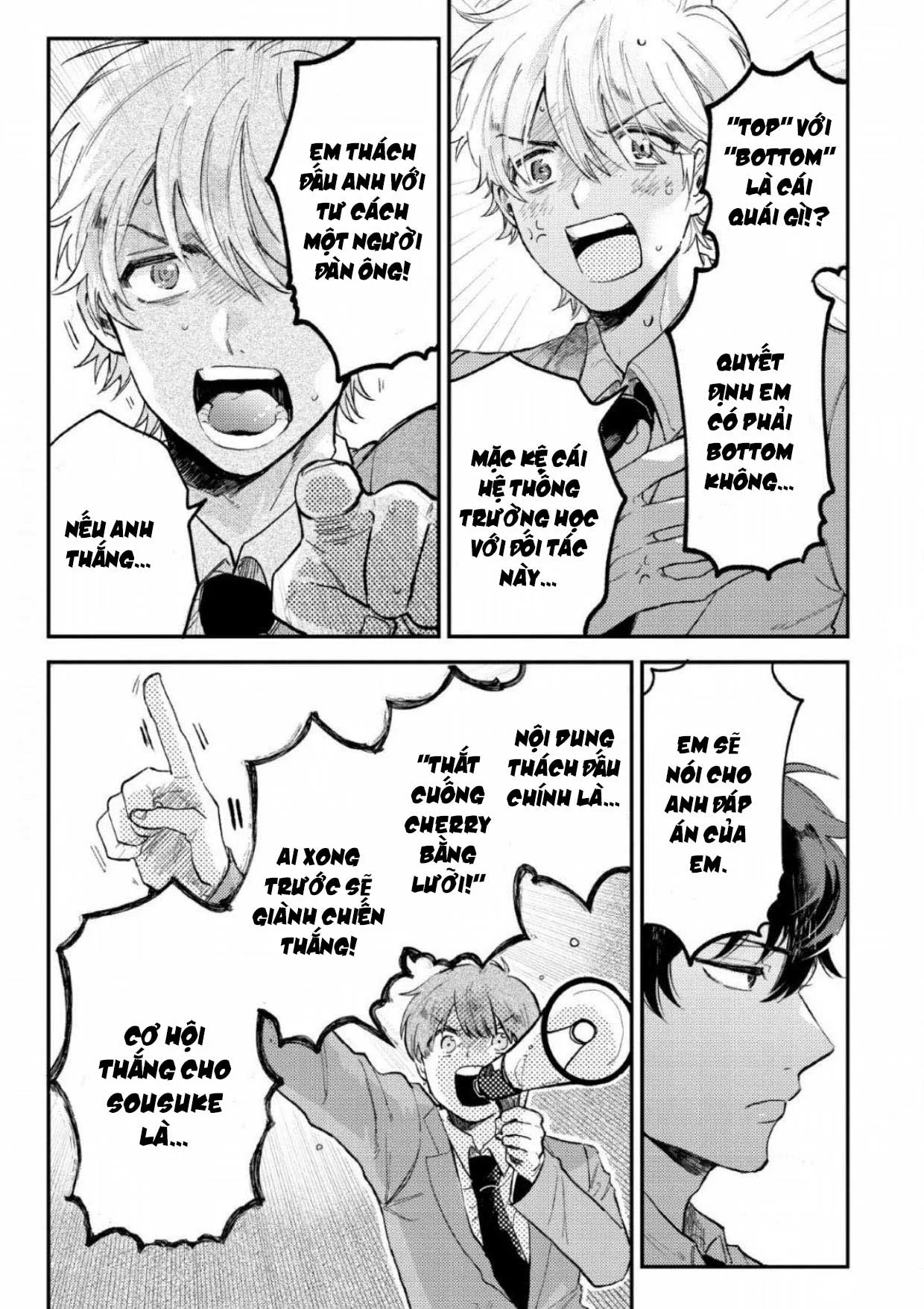 Zen'in Kiritsu! Shiritsu BL Gakuen Koutou Gakkou Chapter 5 Trang 12