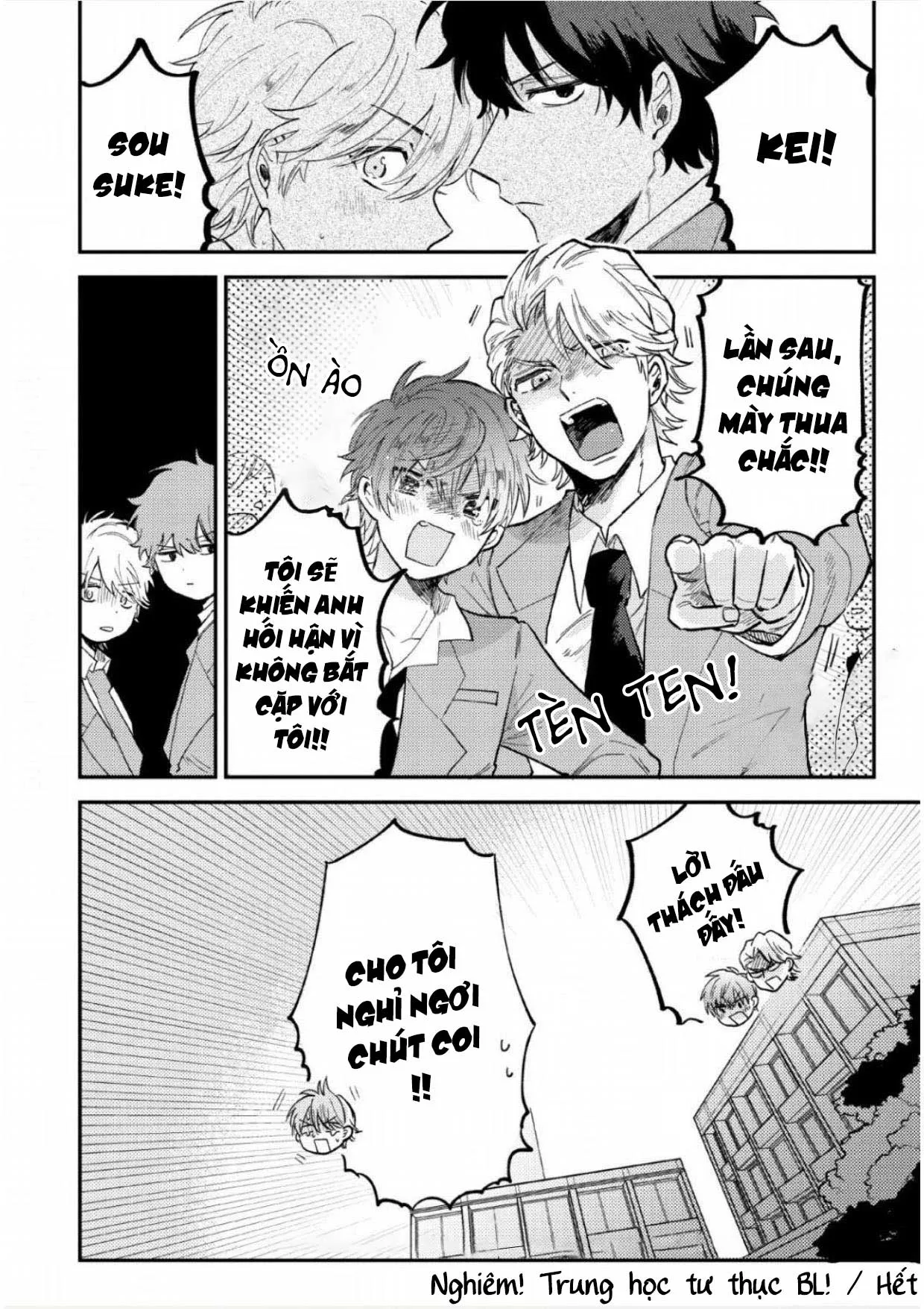 Zen'in Kiritsu! Shiritsu BL Gakuen Koutou Gakkou Chapter 5 Trang 35