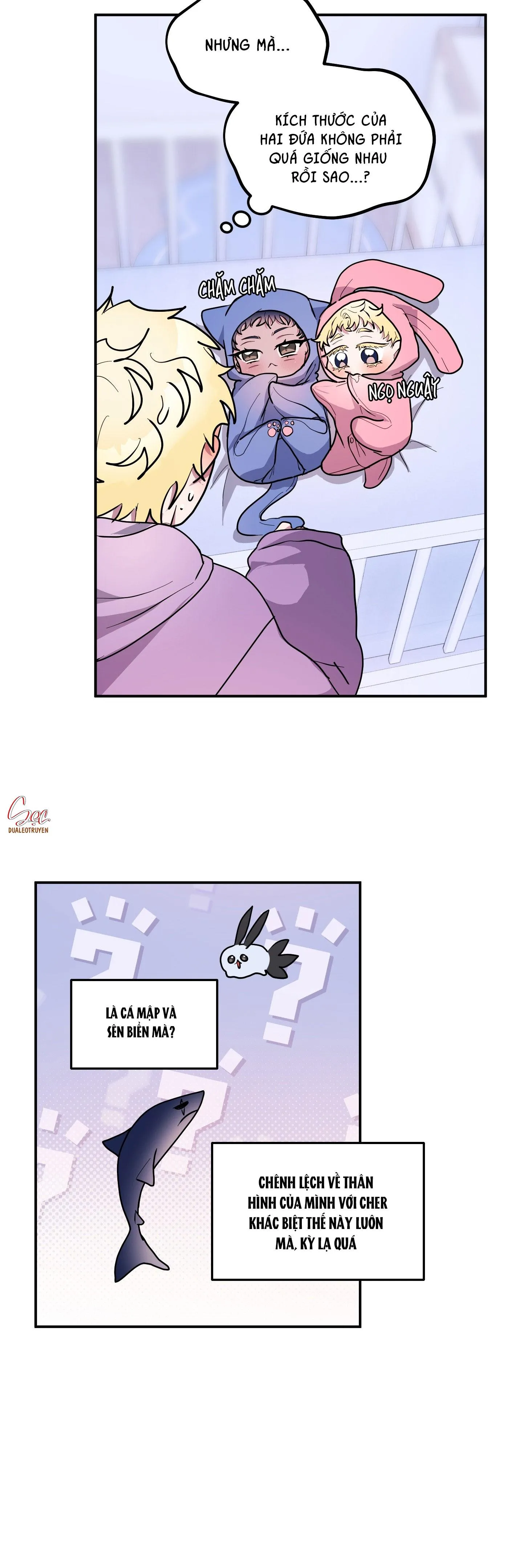 CÁ MẬP VÀ CÔ DÂU THỎ Chapter 45 Trang 9