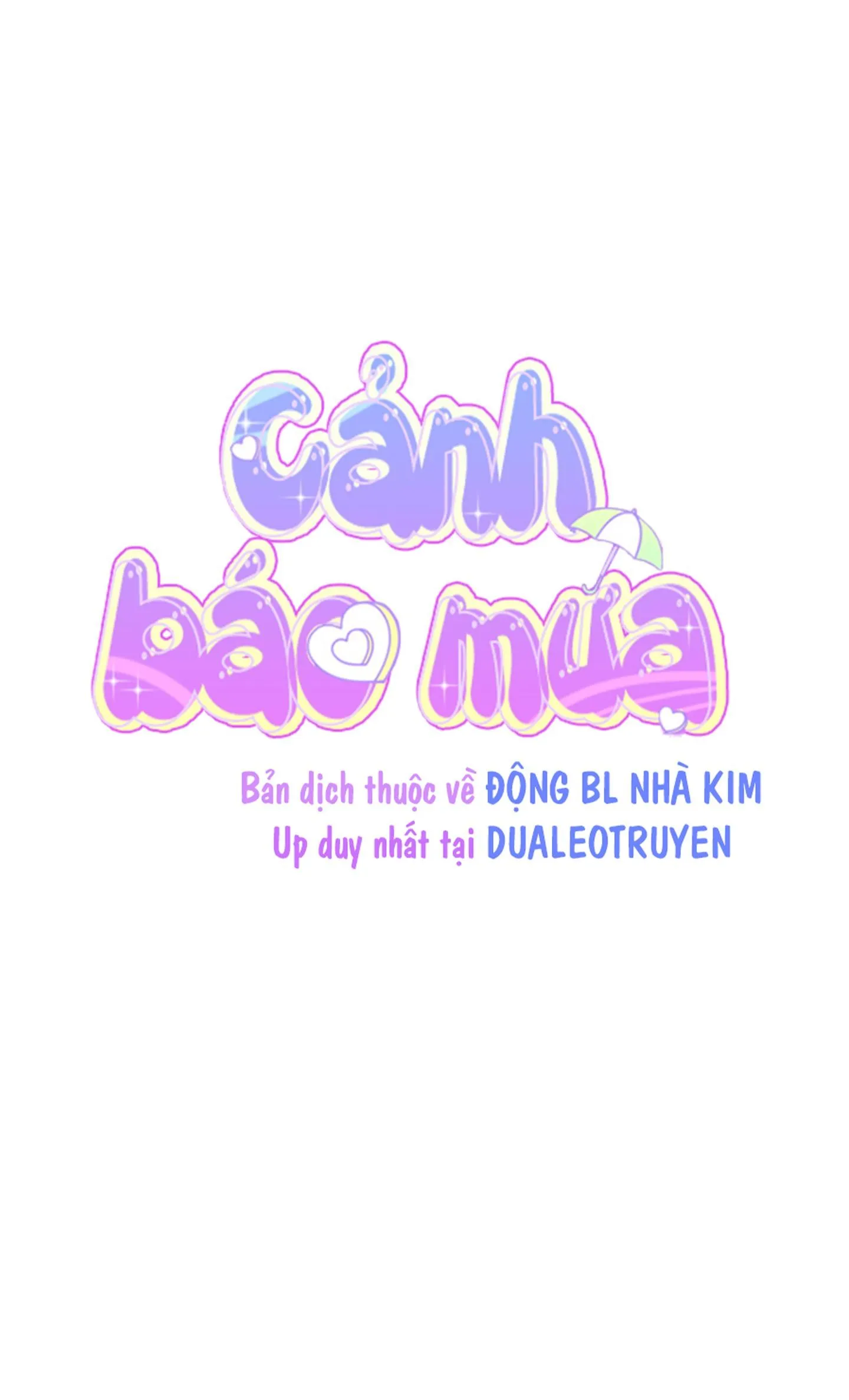 CẢNH BÁO MƯA Chapter 7 Trang 7