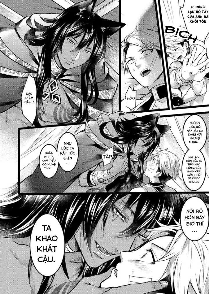 CẬU DU CÔN OMEGA VÀ GÃ THÚ CUỒNG DÂM Chapter 2 Trang 12