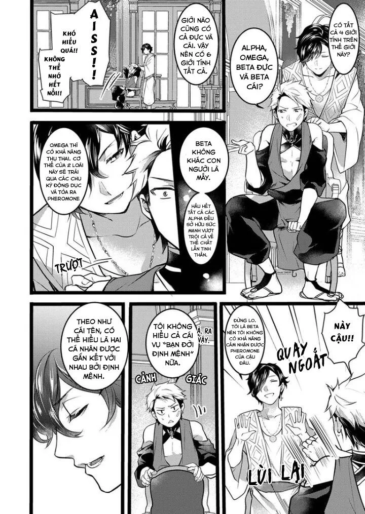 CẬU DU CÔN OMEGA VÀ GÃ THÚ CUỒNG DÂM Chapter 3 Trang 4
