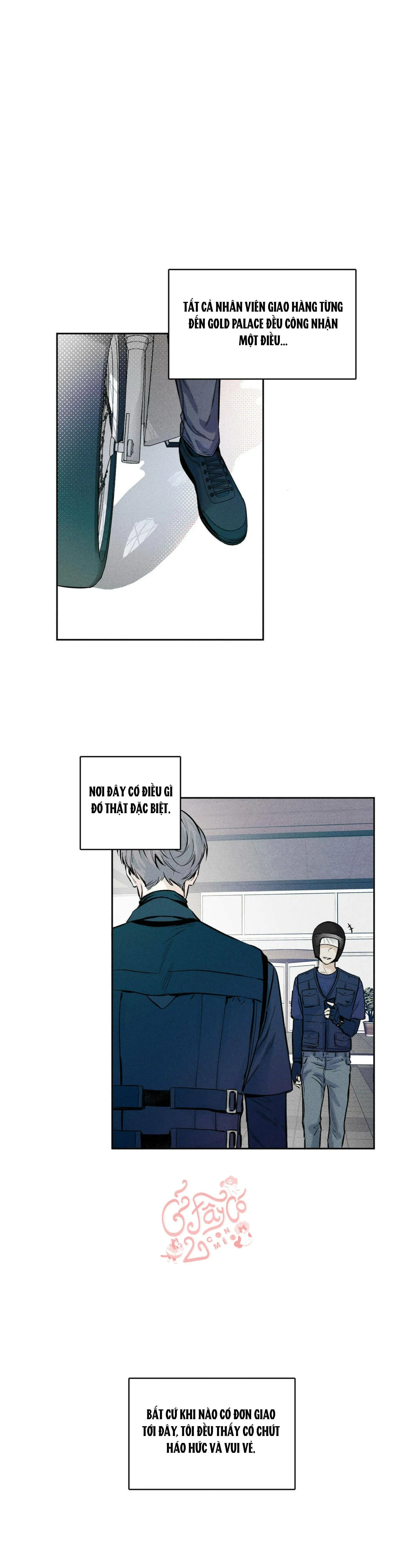 Chàng giao pizza và Gold Palace Chapter 1 Trang 3