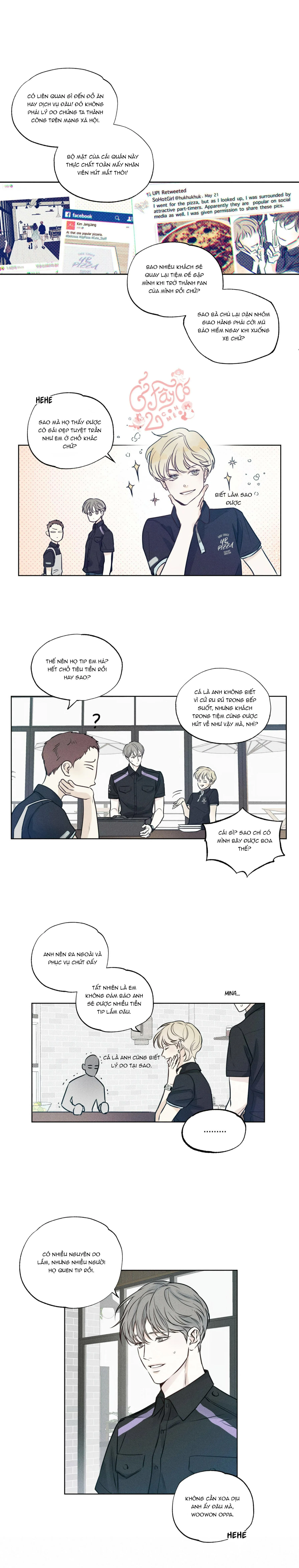 Chàng giao pizza và Gold Palace Chapter 2 Trang 15