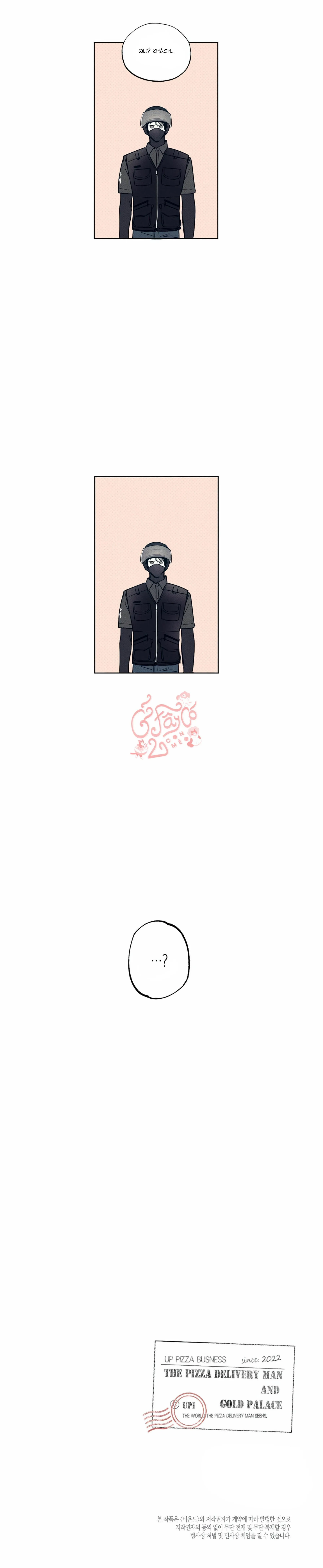 Chàng giao pizza và Gold Palace Chapter 2 Trang 18