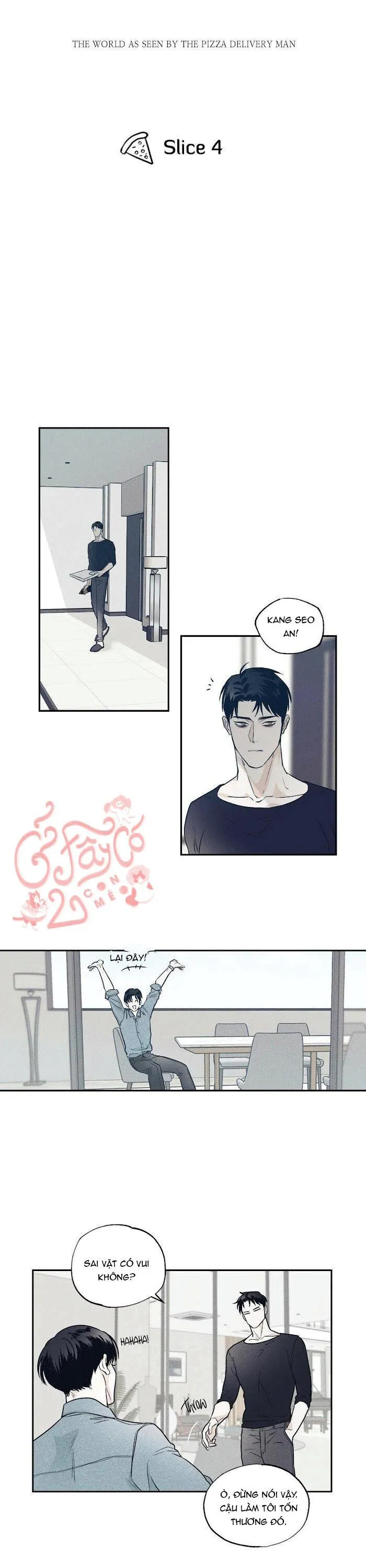 Chàng giao pizza và Gold Palace Chapter 4 Trang 12
