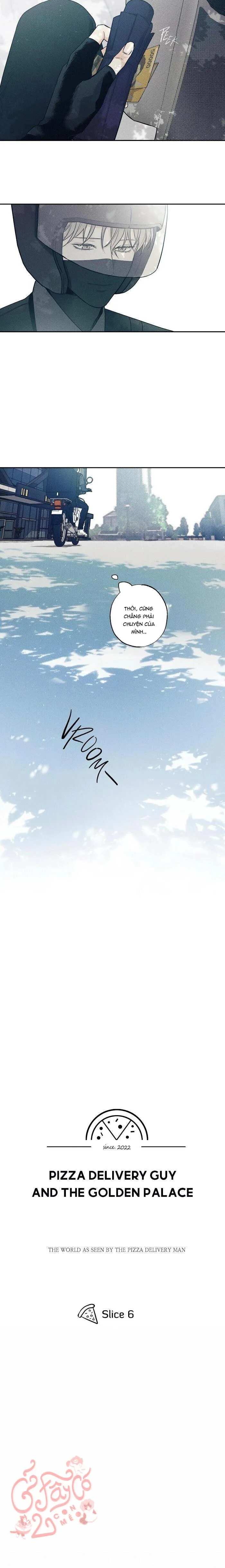 Chàng giao pizza và Gold Palace Chapter 6 Trang 7
