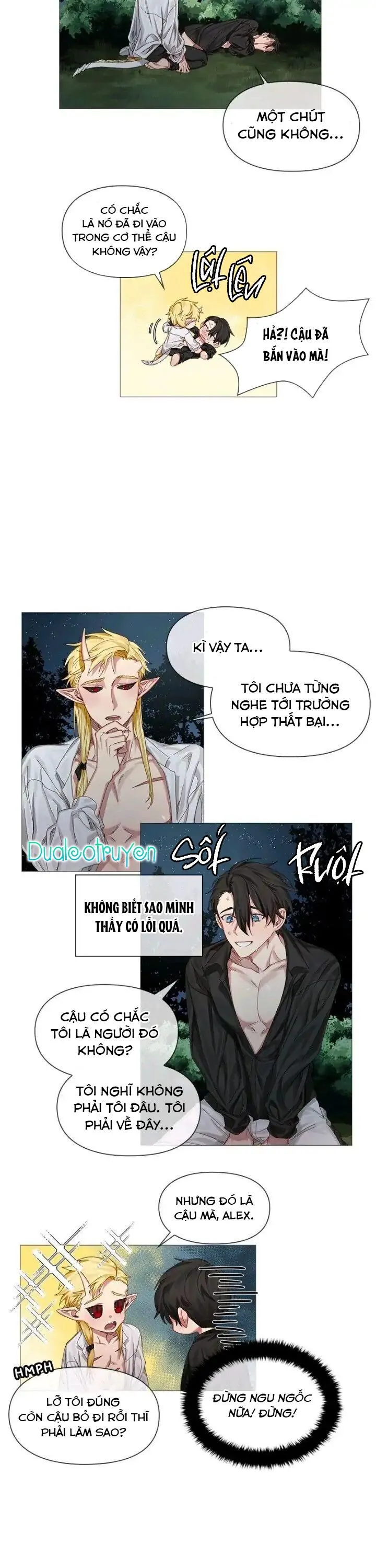 [Hoàn] Chàng Hiệp Sĩ Và Rồng Vàng Chapter 3 Trang 8