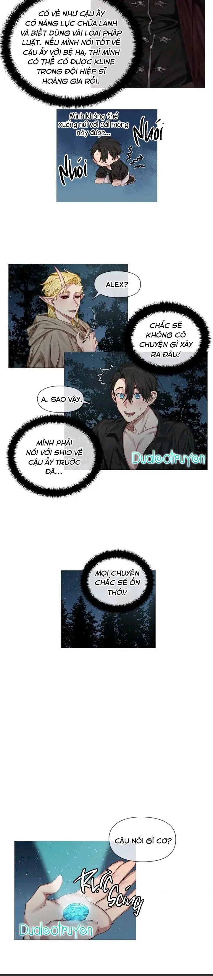 [Hoàn] Chàng Hiệp Sĩ Và Rồng Vàng Chapter 3 Trang 11