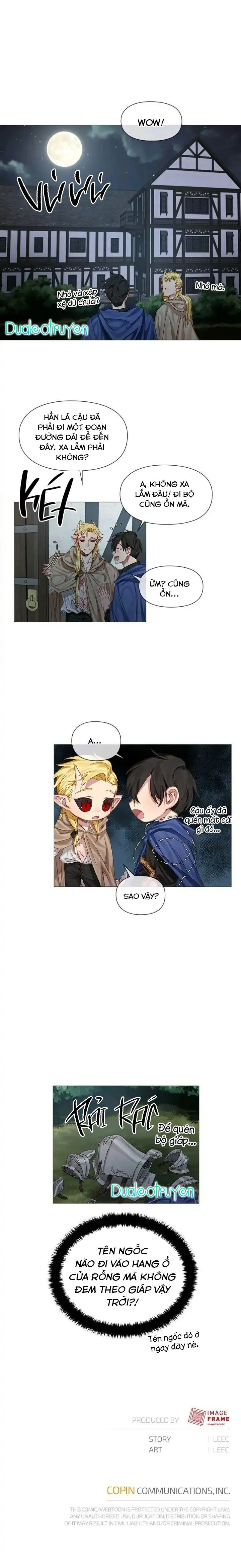 [Hoàn] Chàng Hiệp Sĩ Và Rồng Vàng Chapter 3 Trang 14