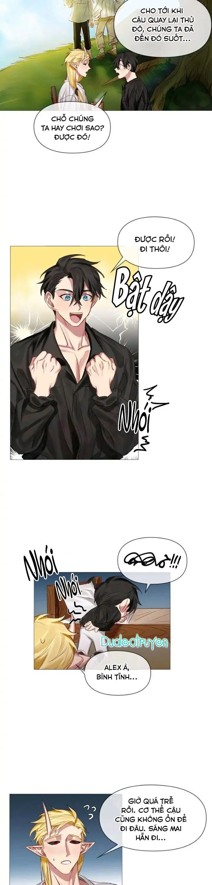 [Hoàn] Chàng Hiệp Sĩ Và Rồng Vàng Chapter 4 Trang 10