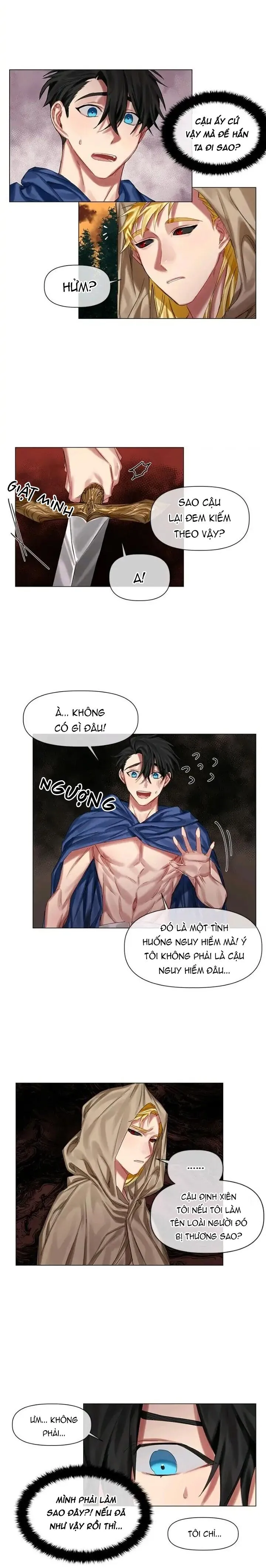 [Hoàn] Chàng Hiệp Sĩ Và Rồng Vàng Chapter 8 Trang 11