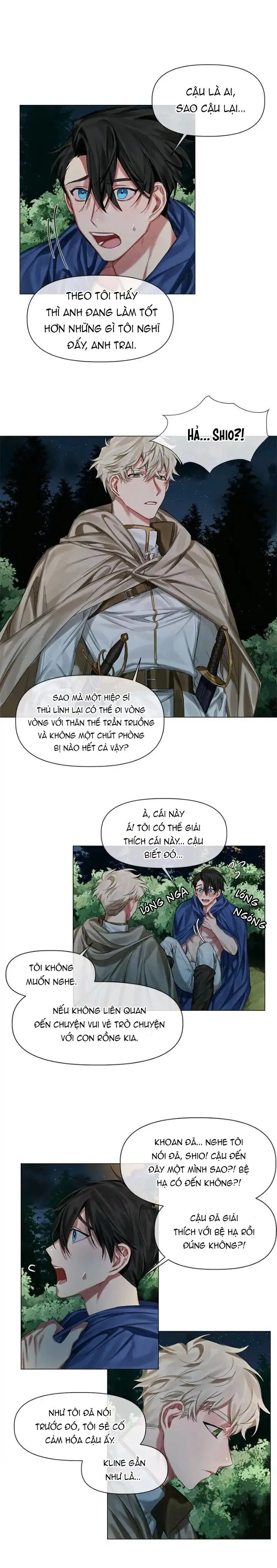 [Hoàn] Chàng Hiệp Sĩ Và Rồng Vàng Chapter 9 Trang 4