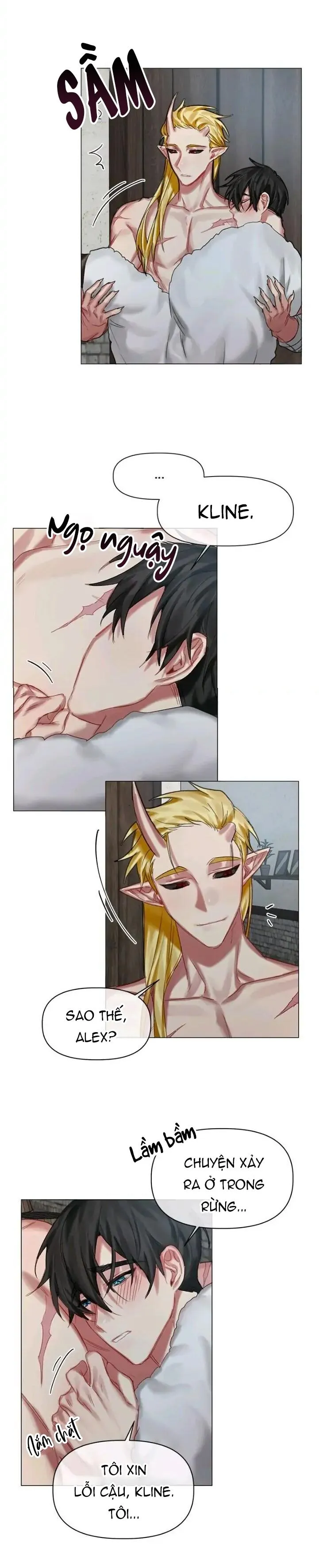 [Hoàn] Chàng Hiệp Sĩ Và Rồng Vàng Chapter 17 Trang 11