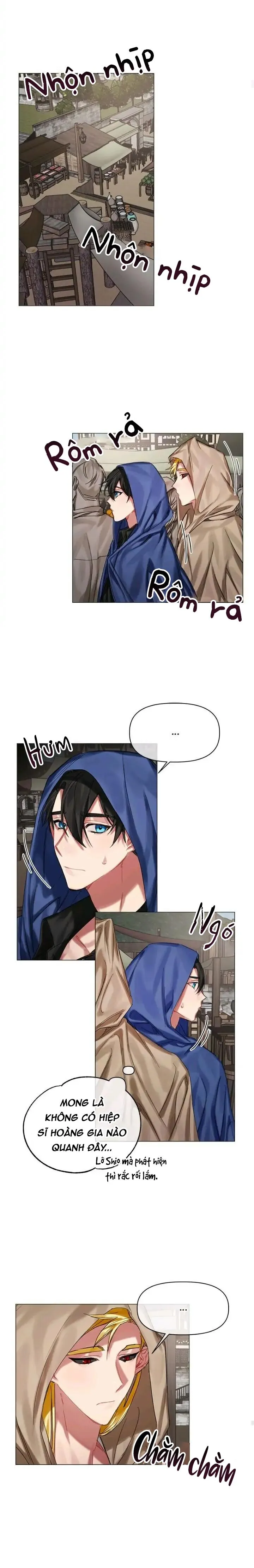 [Hoàn] Chàng Hiệp Sĩ Và Rồng Vàng Chapter 18 Trang 8