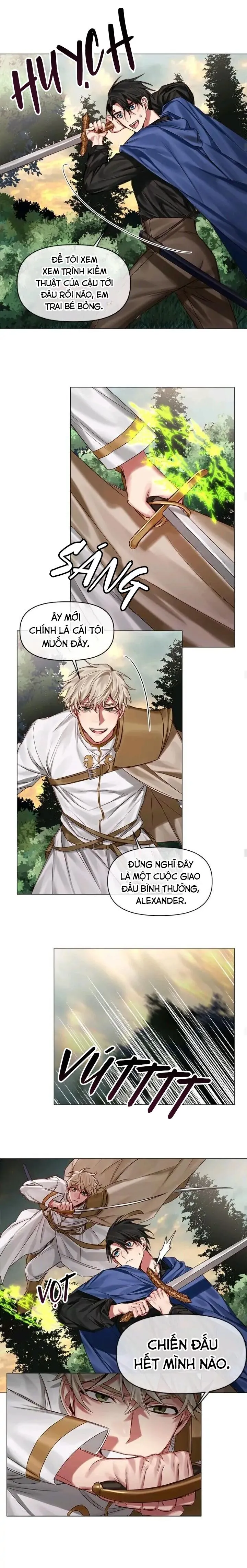 [Hoàn] Chàng Hiệp Sĩ Và Rồng Vàng Chapter 25 Trang 8