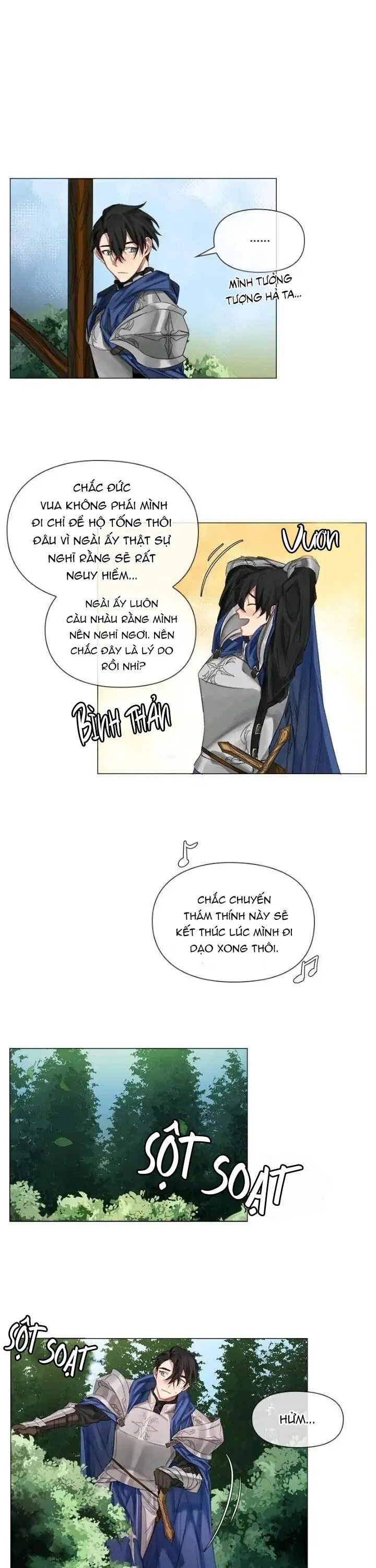 [Hoàn] Chàng Hiệp Sĩ Và Rồng Vàng Chapter 1 Trang 6