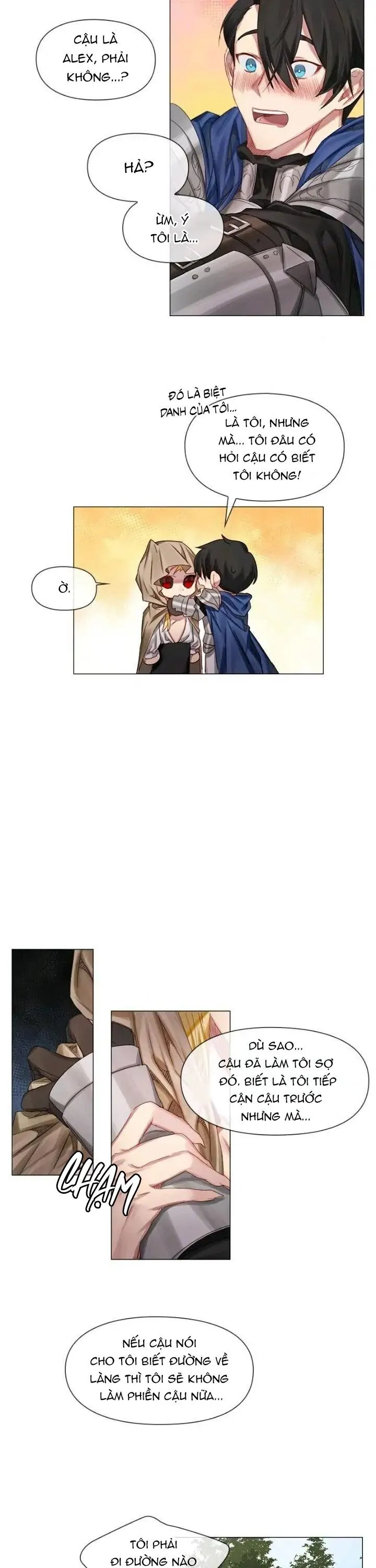 [Hoàn] Chàng Hiệp Sĩ Và Rồng Vàng Chapter 1 Trang 11