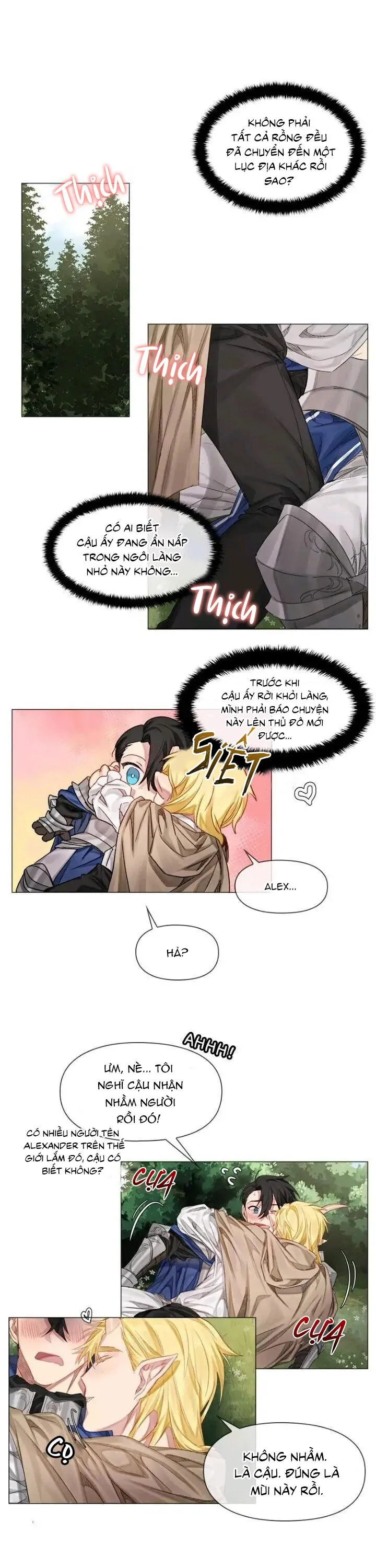 [Hoàn] Chàng Hiệp Sĩ Và Rồng Vàng Chapter 1 Trang 14