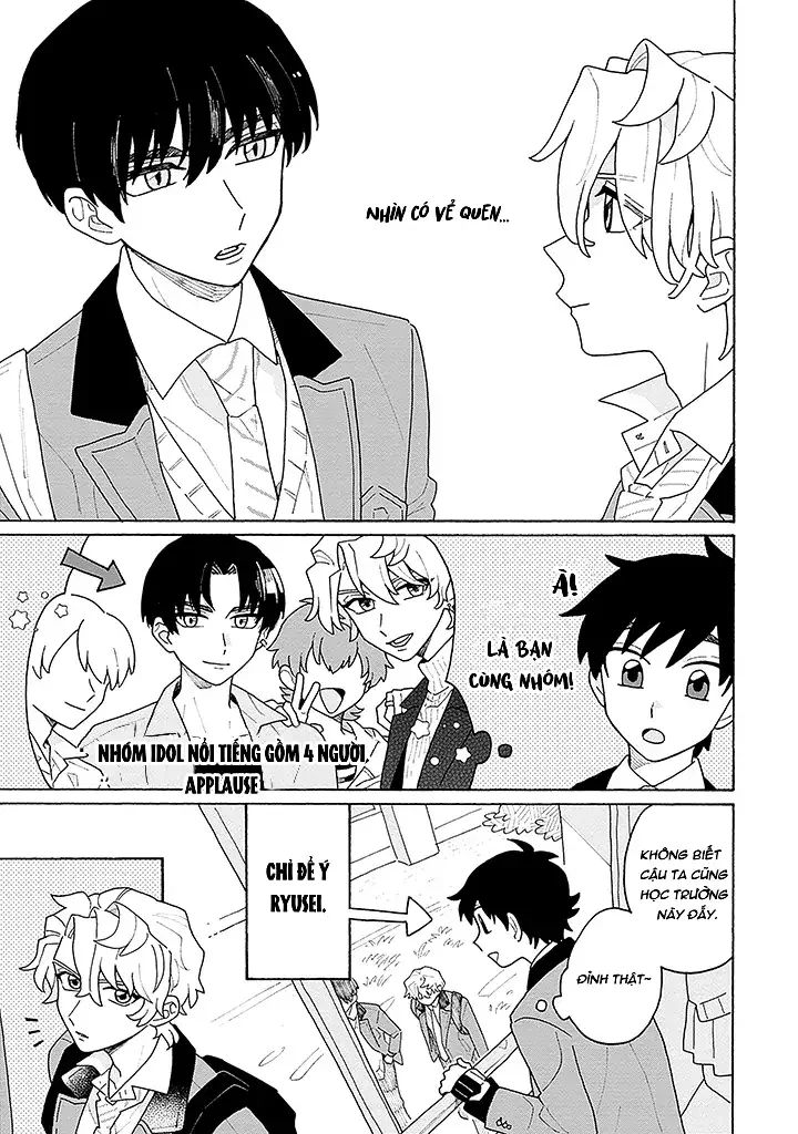 Chàng Idol Si Tình Ryuusei Quyết Không Bỏ Cuộc! Chapter 2 Trang 3