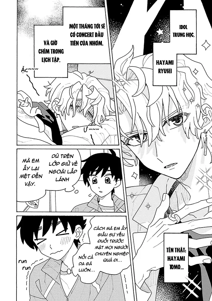 Chàng Idol Si Tình Ryuusei Quyết Không Bỏ Cuộc! Chapter 2 Trang 6