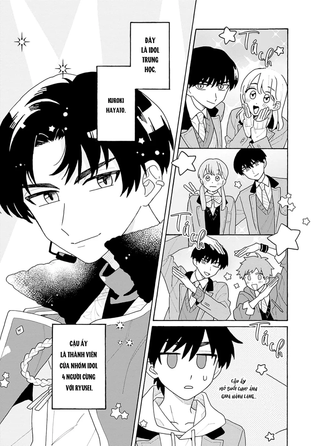 Chàng Idol Si Tình Ryuusei Quyết Không Bỏ Cuộc! Chapter 3 Trang 4