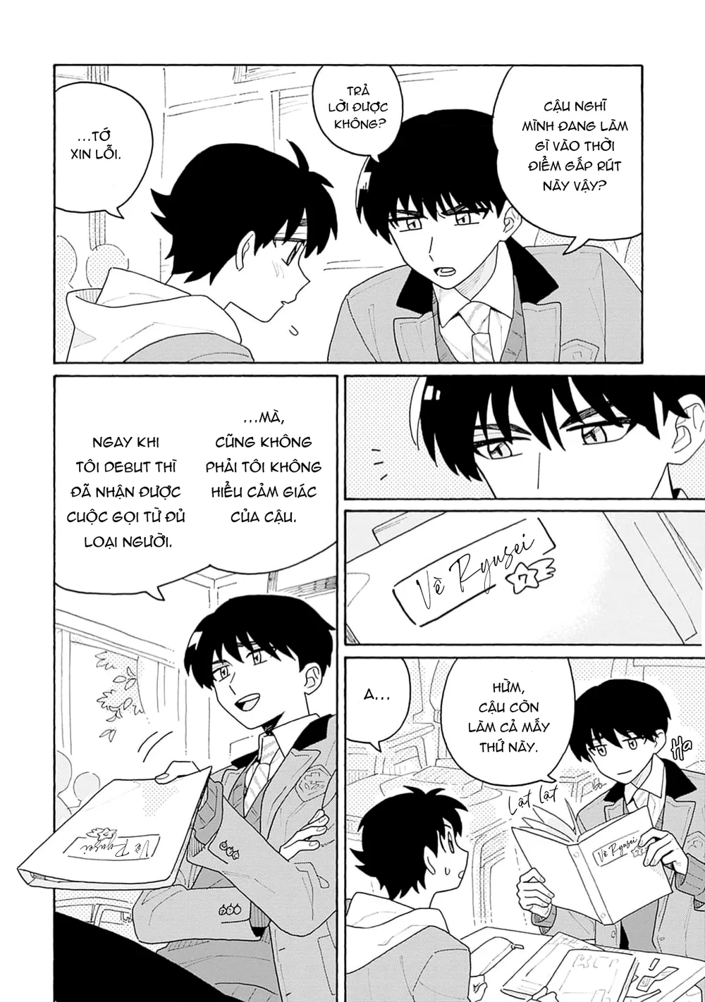 Chàng Idol Si Tình Ryuusei Quyết Không Bỏ Cuộc! Chapter 3 Trang 7