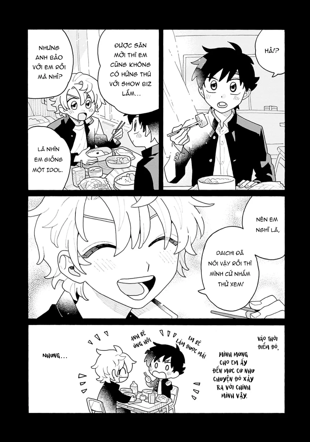 Chàng Idol Si Tình Ryuusei Quyết Không Bỏ Cuộc! Chapter 3 Trang 10