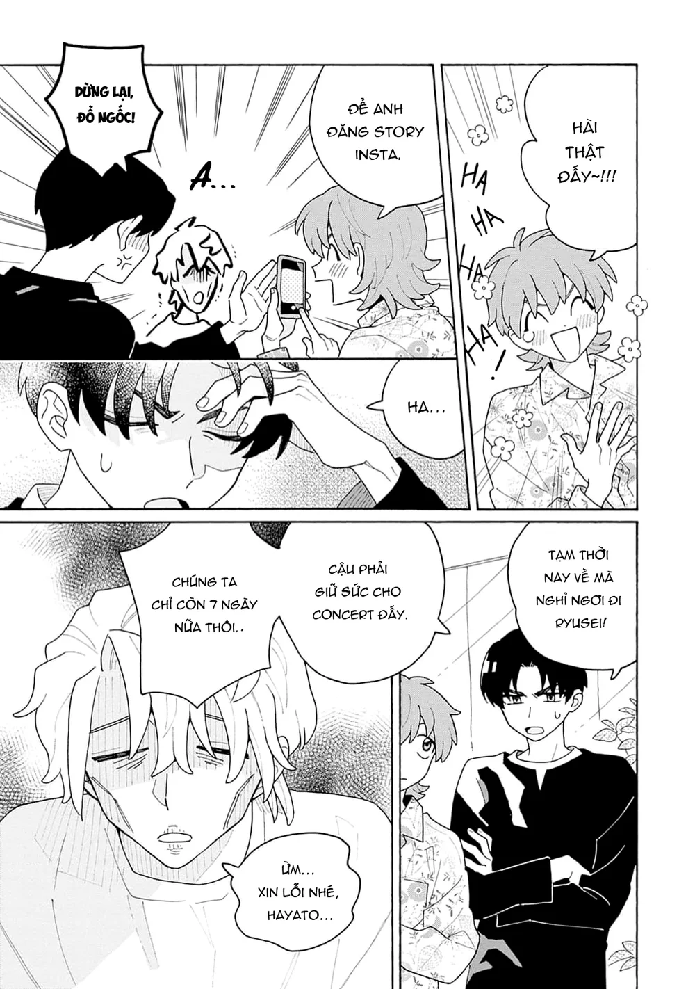 Chàng Idol Si Tình Ryuusei Quyết Không Bỏ Cuộc! Chapter 3 Trang 26