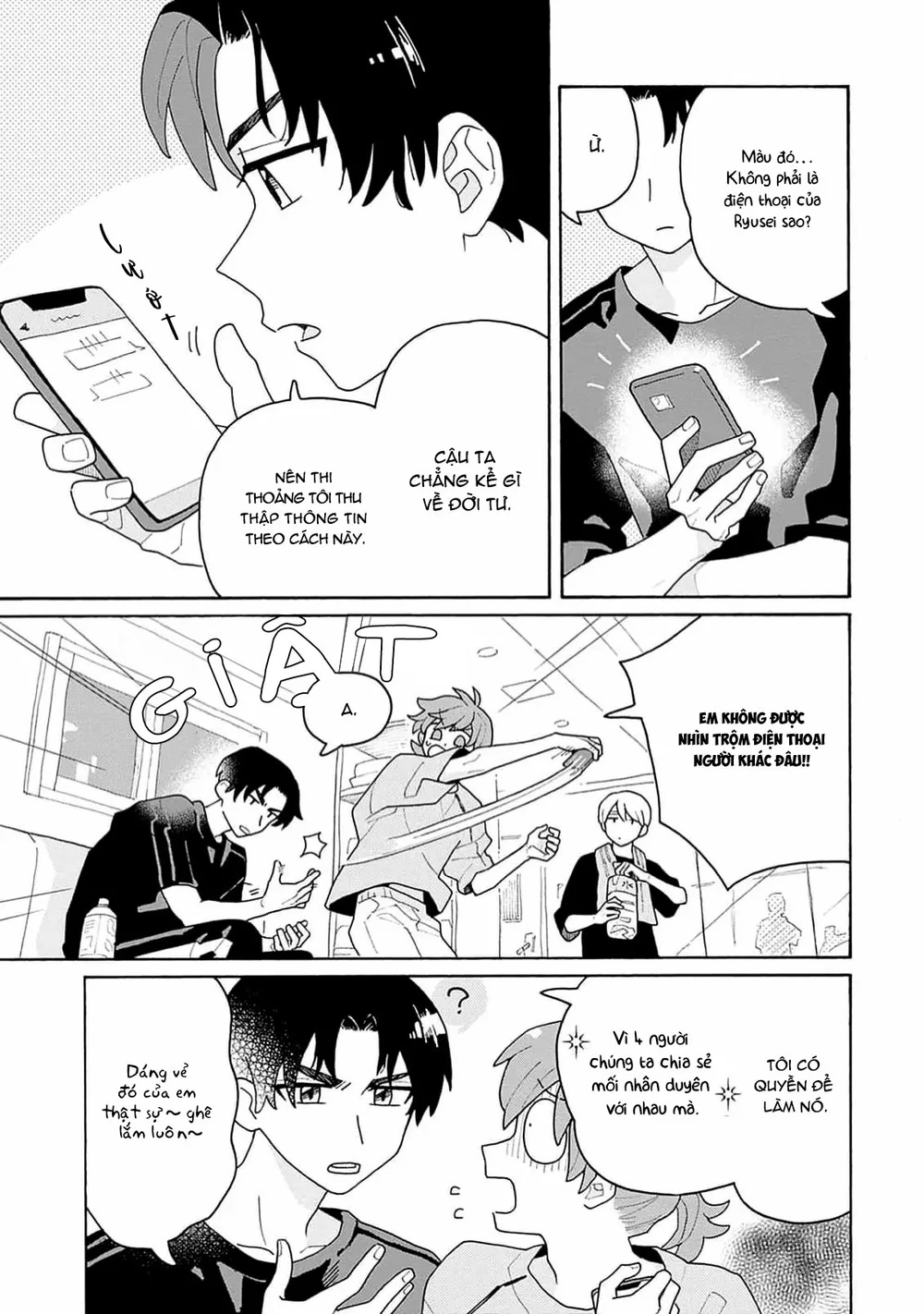 Chàng Idol Si Tình Ryuusei Quyết Không Bỏ Cuộc! Chapter 4 Trang 9