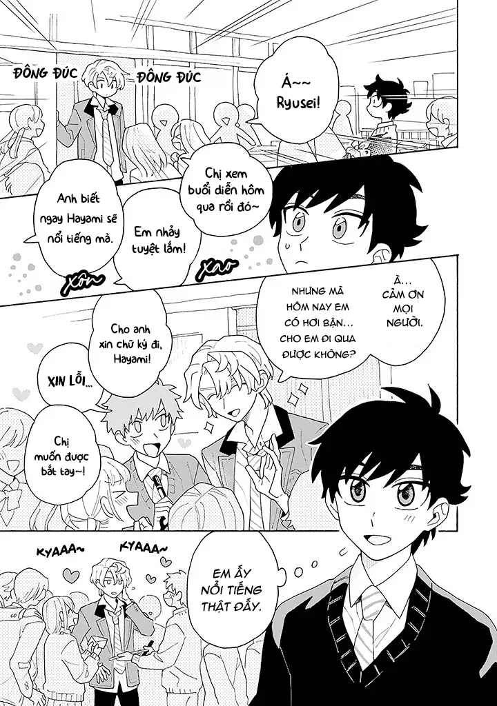 Chàng Idol Si Tình Ryuusei Quyết Không Bỏ Cuộc! Chapter 1 Trang 3